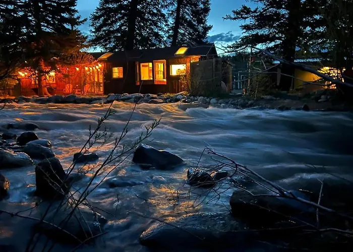 Thorpe On The Water. Creekside Nederland Cabin.